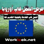 فرص العمل في القطاع الزراعي في أوروبا وكيفية التقديم لها